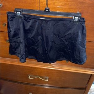 Black Swim Skirt